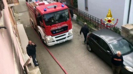 Arzachena (SS) - Rogo al piano terra di un'abitazione (28.01.20)