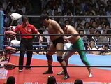 AJPW - 06-08-1990 - Jumbo Tsuruta vs Mitsuharu Misawa