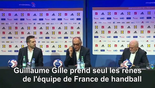 Handball: L'ambition est intacte affirme Guillaume Gille, nouveau sélectionneur des Bleus
