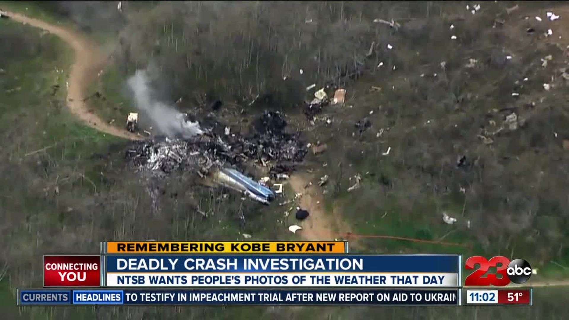 Remembering Kobe Bryant Deadly Crash Investigation Video Dailymotion