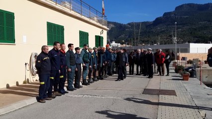 Grande-Marlaska saluda a efectivos de rescate en Mallorca