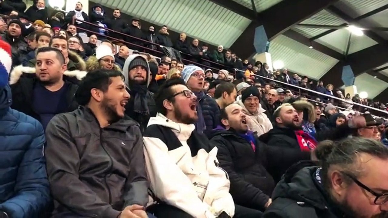 Belfort - Montpellier en Coupe de France : l'ambiance en tribunes