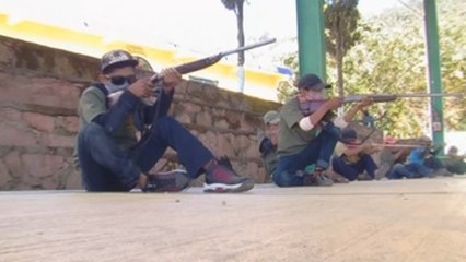 Niños policías, una realidad en el estado mexicano de Guerrero