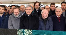 Abdullah Gül ve Binali Yıldırım, Olçok ailesinin cenaze töreninde bir araya geldi