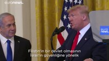 Trump, İsrail-Filistin sorununu çözmek için hazırladığı 'Yüzyılın Anlaşmasını' açıkladı