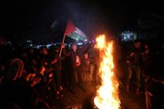 Trump'ın savaşı bitireceğiz dediği anlaşma sonrası Filistinliler sokağa döküldü
