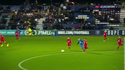 Le Petit Poucet, Limonest, a surpris Dijon en ouvrant le score : le premier but en vidéo