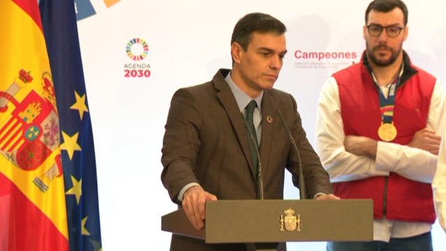Sánchez: Aprender de los errores os ha llevado a este oro
