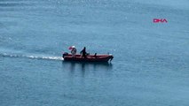 Antalya boğulma tehlikesi geçiren kişiyi deniz polisi kurtardı