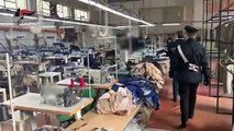 Lavoro nero, blitz nel Napoletano, 16enne lavorava fabbrica tessile (31.01.20)