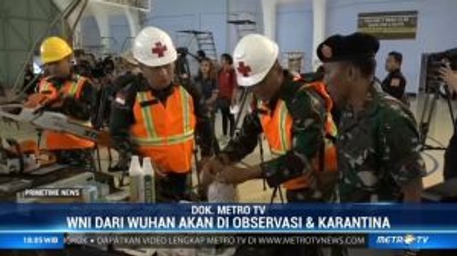 Mekanisme Karantina WNI dari Tiongkok