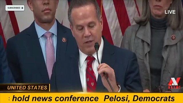 Pelosi, Democrats hold news conference UNITED STATES