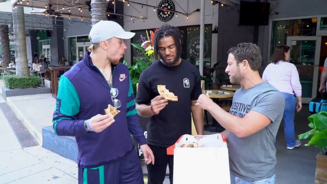Barstool Pizza Review - Piola (Miami) with Special Guests George Kittle, Nick Bosa and Fred Warner