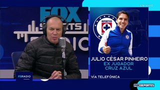 FOX Sports Radio: Julio César Pinheiro, exjugador de Cruz Azul, en EXCLUSIVA