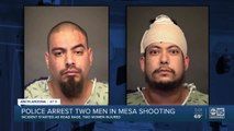 Police arrest two men in Mesa shooting
