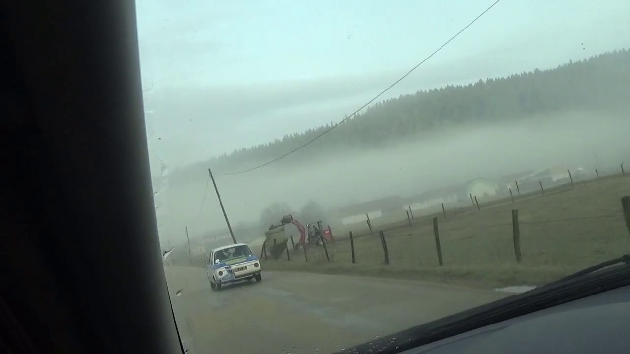 j ai glissé  chef  - rallye neige et glace -lulu du jura