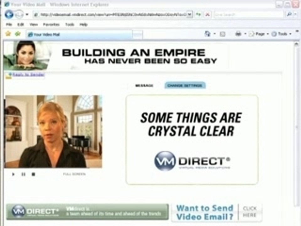 Video Email empfangen