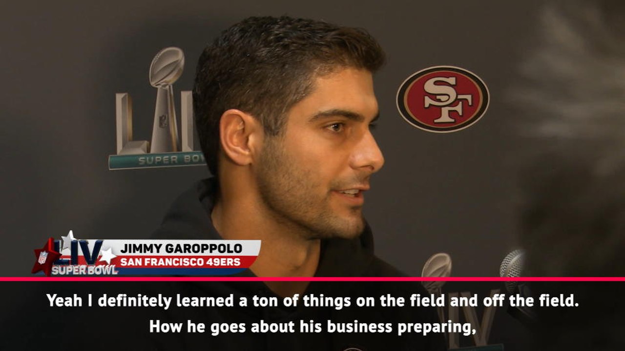 Garoppolo hails Tom Brady's influence on career