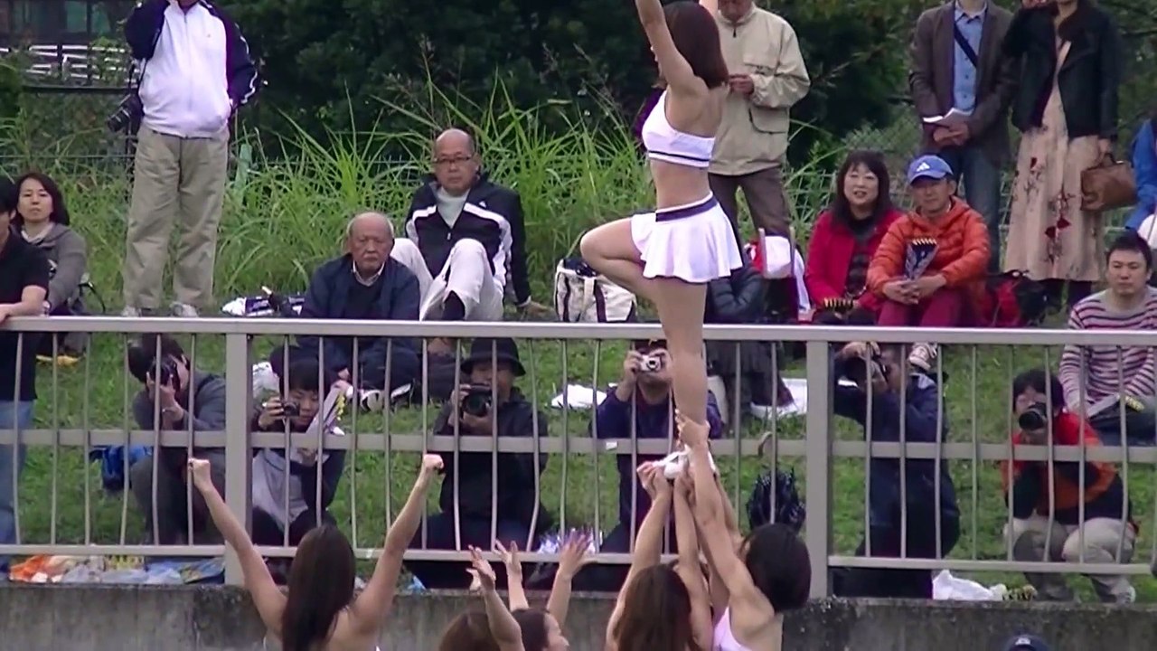Cheer-leading アサヒビールシルバースター チアリーダーのハーフタイムショー 20131104