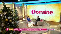 Mark Gatiss on Lorraine, 11-12-2019