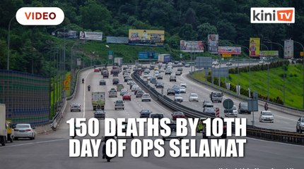 10 days, 150 deaths on Malaysian roads YT DM