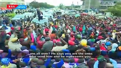 President Uhuru has told off Bahati MP, Ngunjiri on his attacks of the head of state