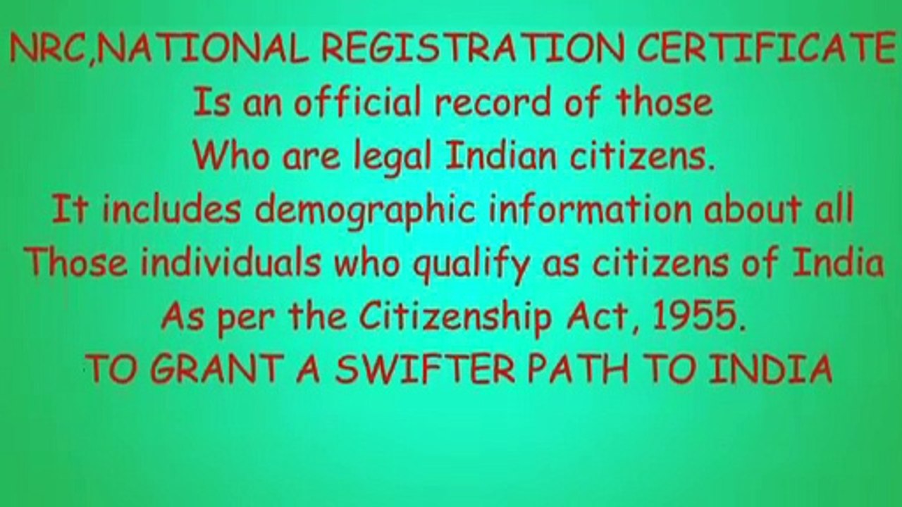 what is NRC ,CAA,CAB?Difference between CAA and NRC.