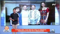 FIFIRAZZI:Catriona Gray, Julie Ann San Jose, KZ Tandingan, pinarangalan bilang NCCA Ambassadors