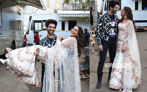 Love Aaj Kal Promotions: Kartik Aaryan And Sara Ali Khan Are Giving Us Major DDLJ Vibes– See Pictures