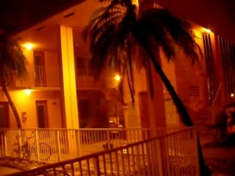 Stormy weather in Miami