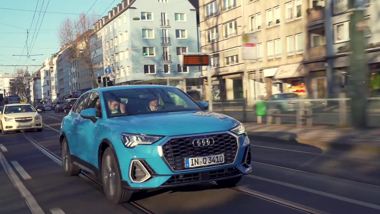 Audi Ampelinformation - Grüne Welle in Düsseldorf