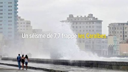 Un séisme de magnitude 7,7 frappe les Caraïbes