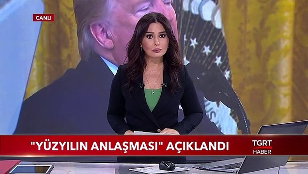 ABD ve İsrail'in Ortadoğu Planı Yüzyılın Anlaşması Açıklandı