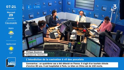 La matinale de France Bleu Occitanie du 29/01/2020