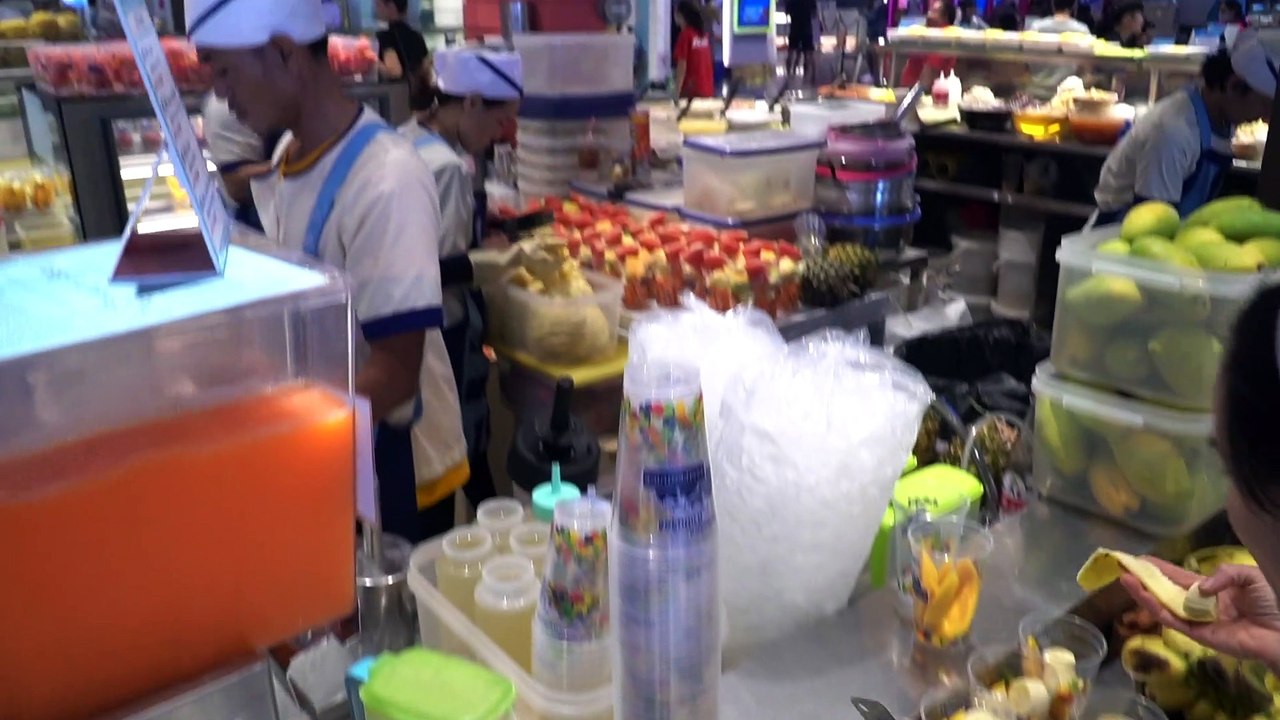 Thai Fruit Smoothie | Mango Banana Smoothie , Mix Berry Smoothie , Mix Fruit Smoothie and More!