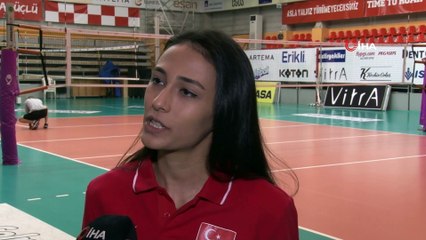 Simge Aköz: 'Olimpiyatlardaki takımlara tehlike oluşturuyoruz'
