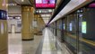 Beijing subway station unusually quiet amid coronavirus outbreak