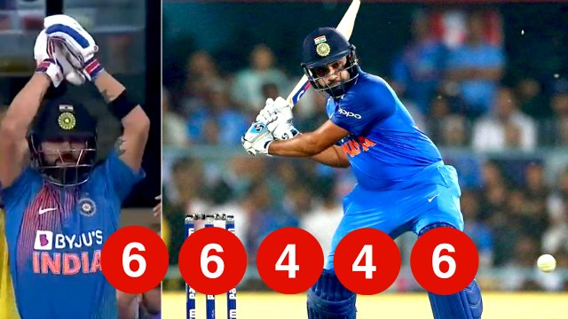 IND VS NZ 3RD T20 | Rohit Sharma hits 26 runs off 5 balls