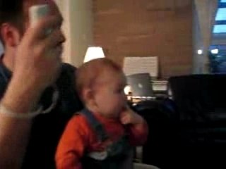 baby laughing WII sport