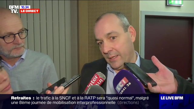 Financement des retraites: Laurent Berger (CFDT) réclame des avancées en termes de justice sociale
