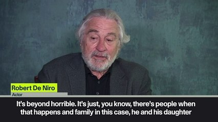 'Beyond horrible' Robert De Niro on Kobe Bryant and daughter