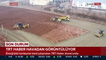 Elazığ'daki konteyner kent çalışmaları başladı