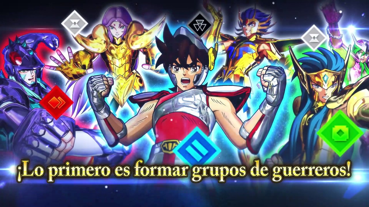 Saint Seiya Shining Soldiers - Tráiler RPG