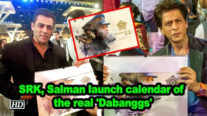 SRK, Salman launch calendar of the real 'Dabanggs'
