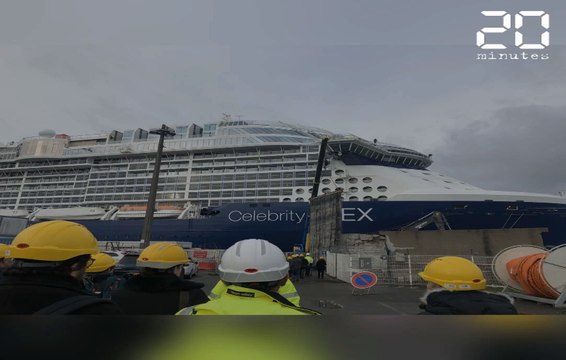 Saint-Nazaire: On a visité le luxueux bateau de croisière «Celebrity Apex», dont la construction se termine