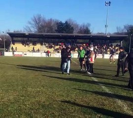 Dimanche 19 janvier 2020 - Guy Hamzi donne le coup d'envoi du derby