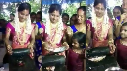 എന്നാലും കല്ല്യാണ പെണ്ണിനോട് ഇങ്ങനെയൊക്കെ ചെയ്യാമോ ? പാവം കല്യാണ പെണ്ണ്