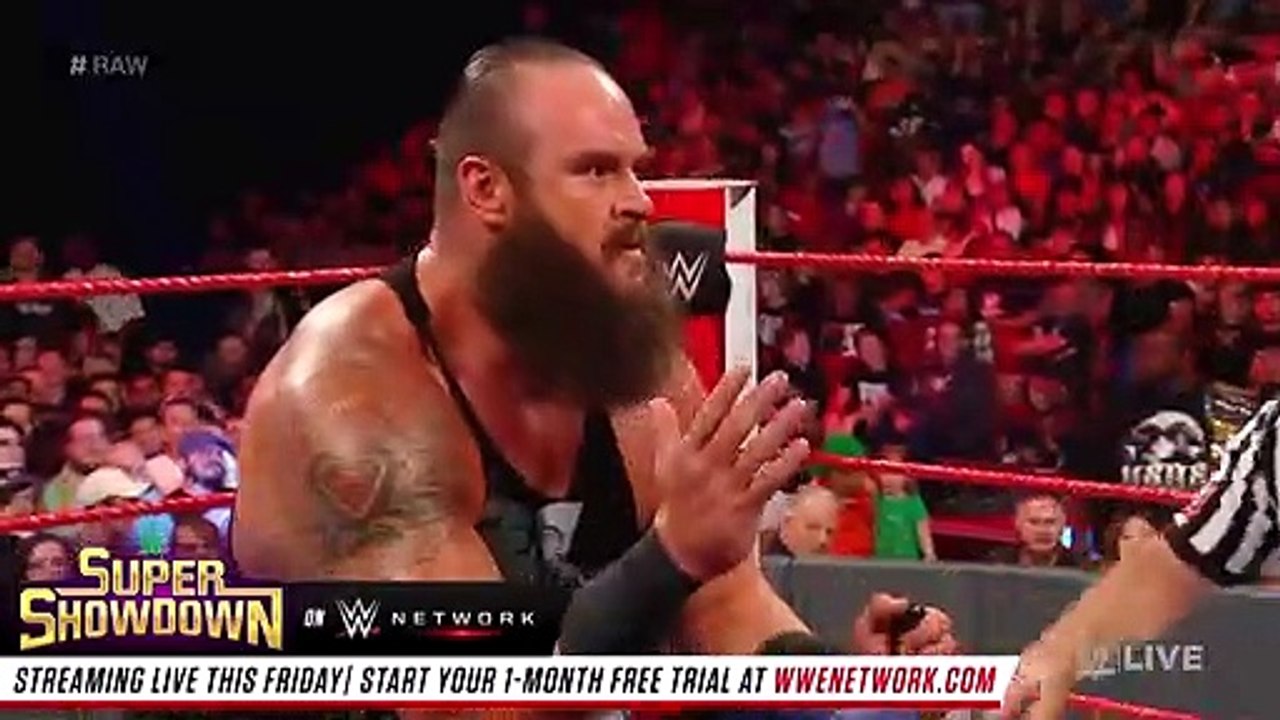 Braun Strowman vs. Bobby Lashley – Arm Wrestling Match_ Raw, June 3, 2019