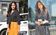 Polka Dot Face Off Katrina Kaif And Kriti Sanon Who Pulls Off The Retro Style Like A Queen