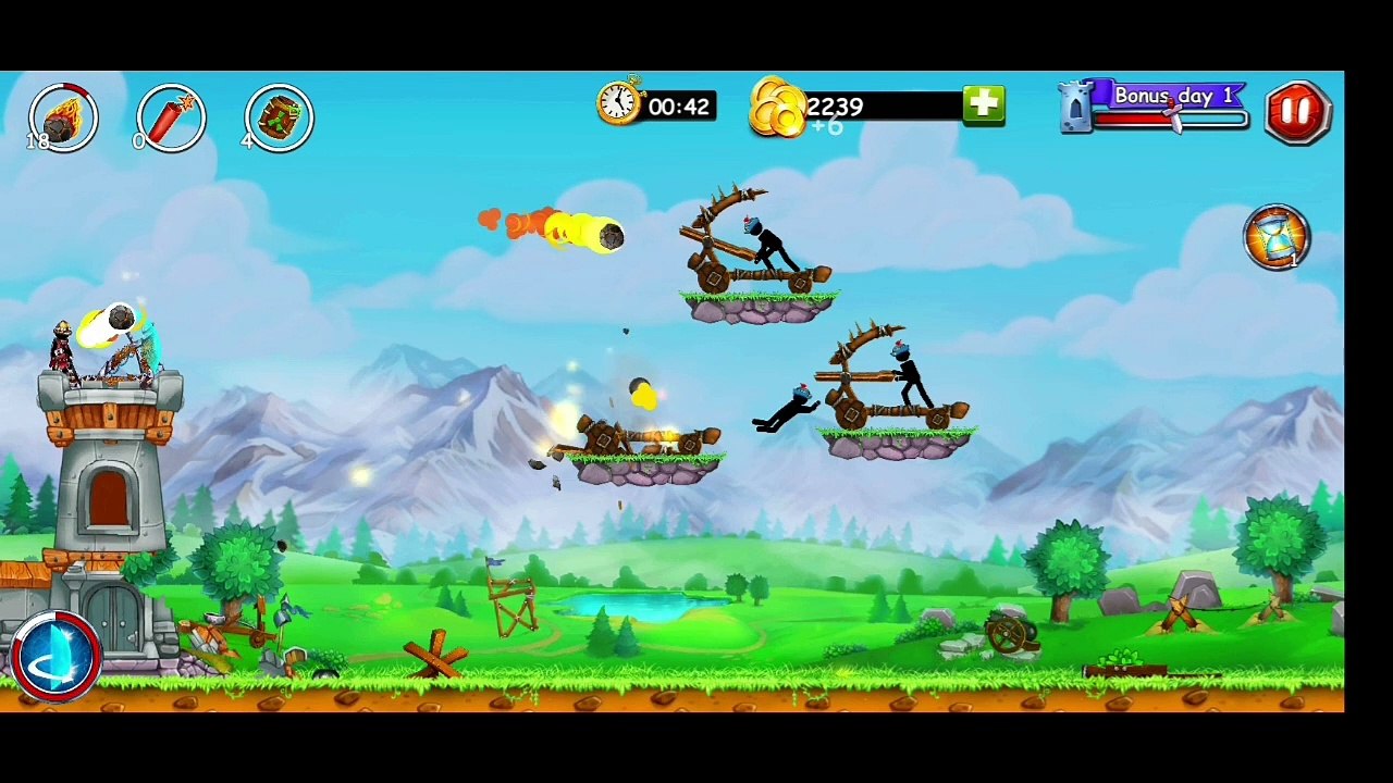 Second Time Play The Catapult 2 Game Part 2